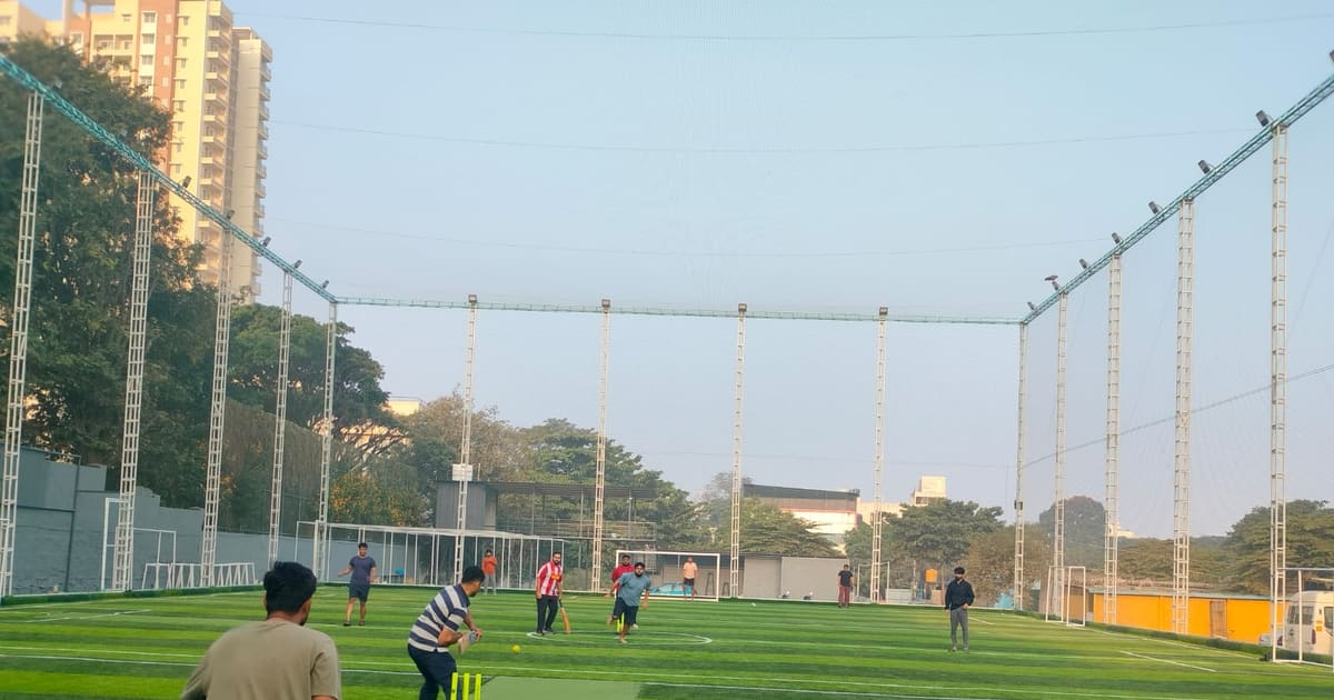 Kids at a sports summer camp